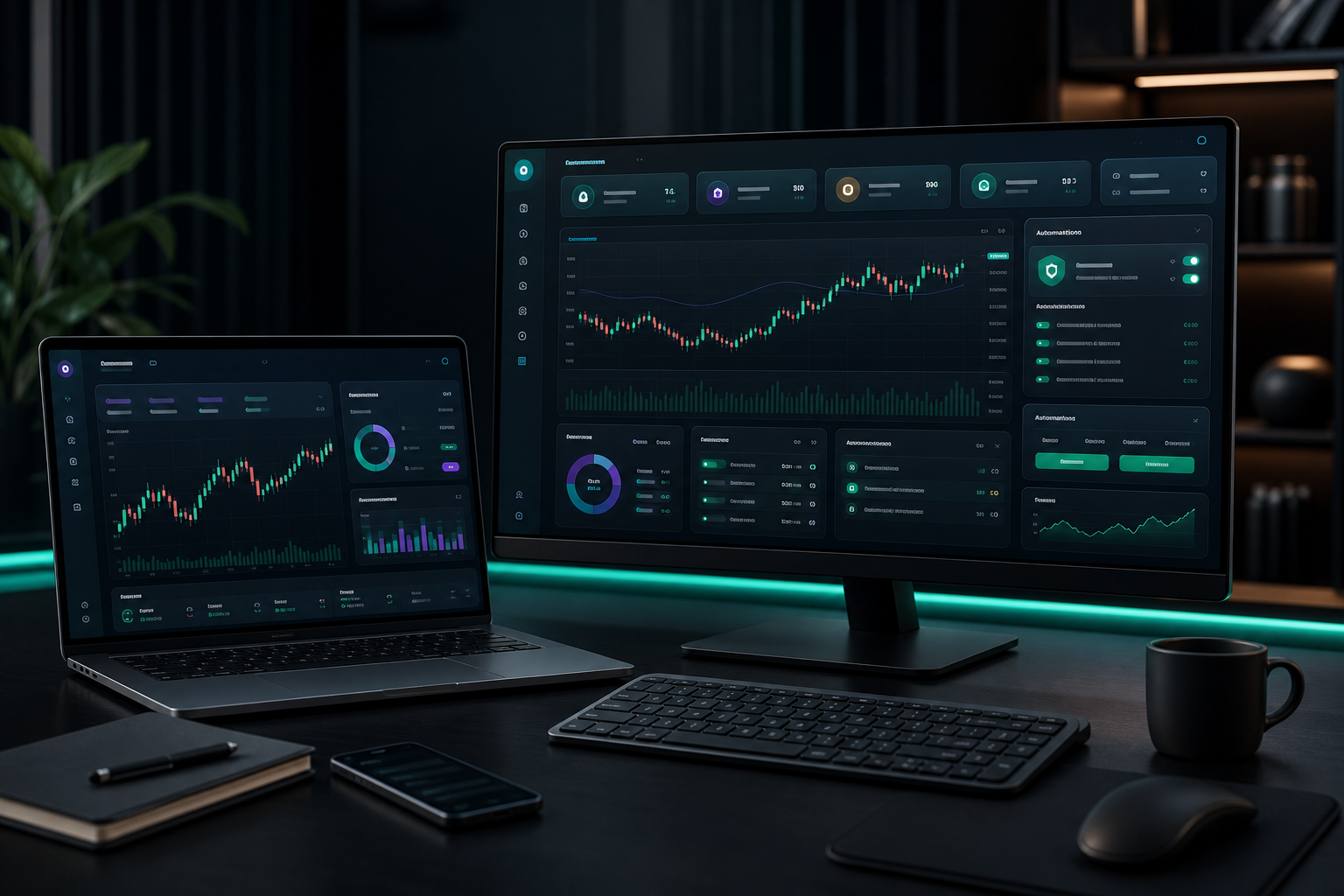 OptionBot.io desktop trading assistant interface preview